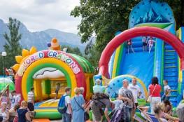 Zakopane Atrakcja Park rozrywki Letnia Zabawa dla dzieci